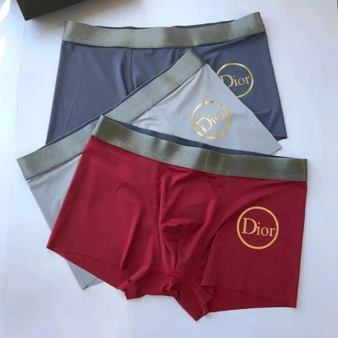Dior Boxer Briefs Bee Logo — 2902004DD