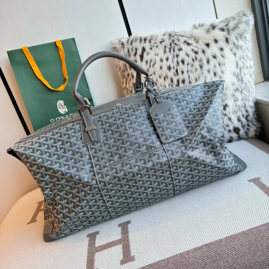 Goyard Saint Louis Duffle Goyardine Canvas