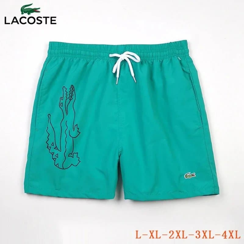 Lacoste Swim Shorts Striped — L08-L11绿色