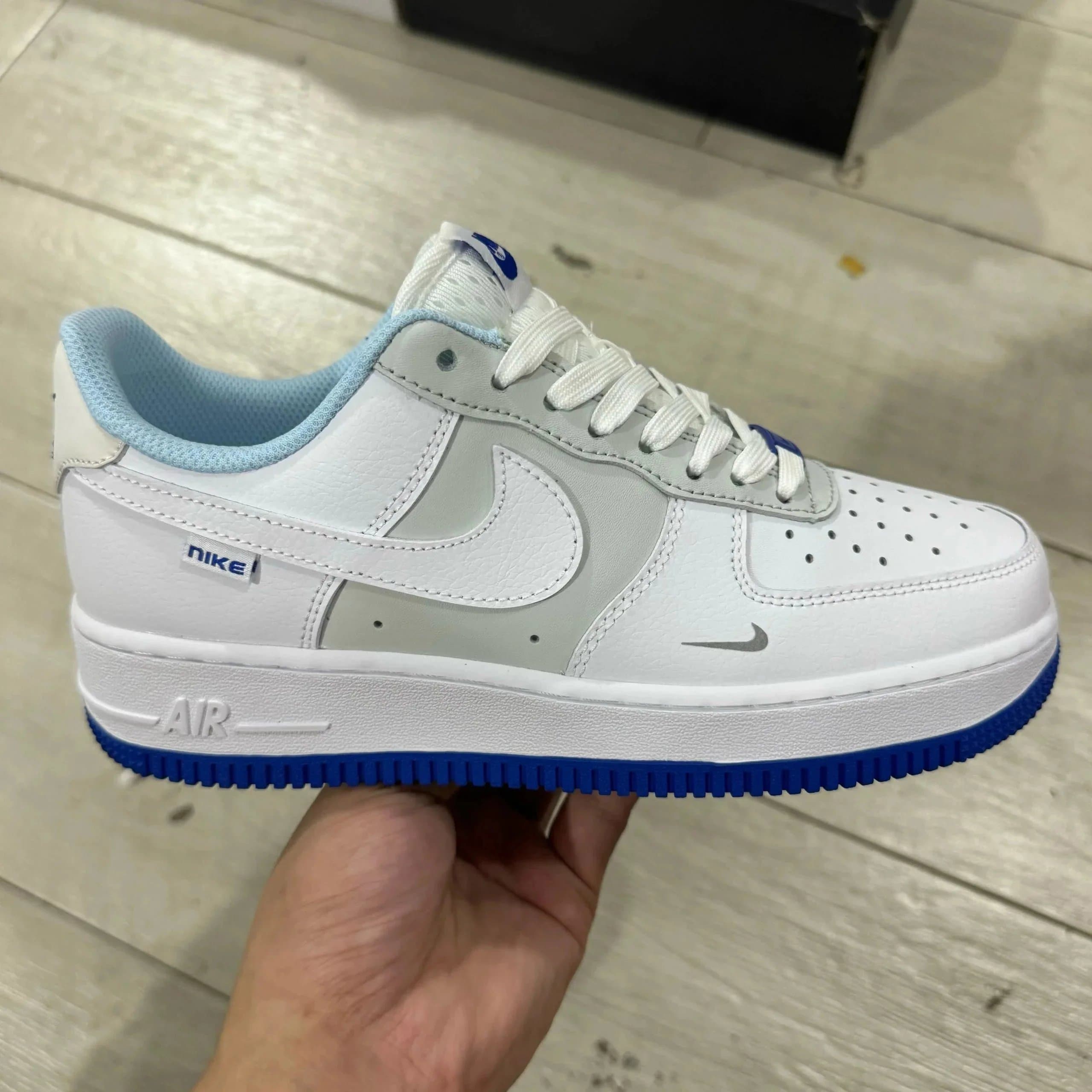 Nike Air Force 1 Low Wheat — 白蓝