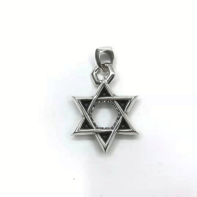 Chrome Hearts Chain Necklace Cross Link — 大号芒星