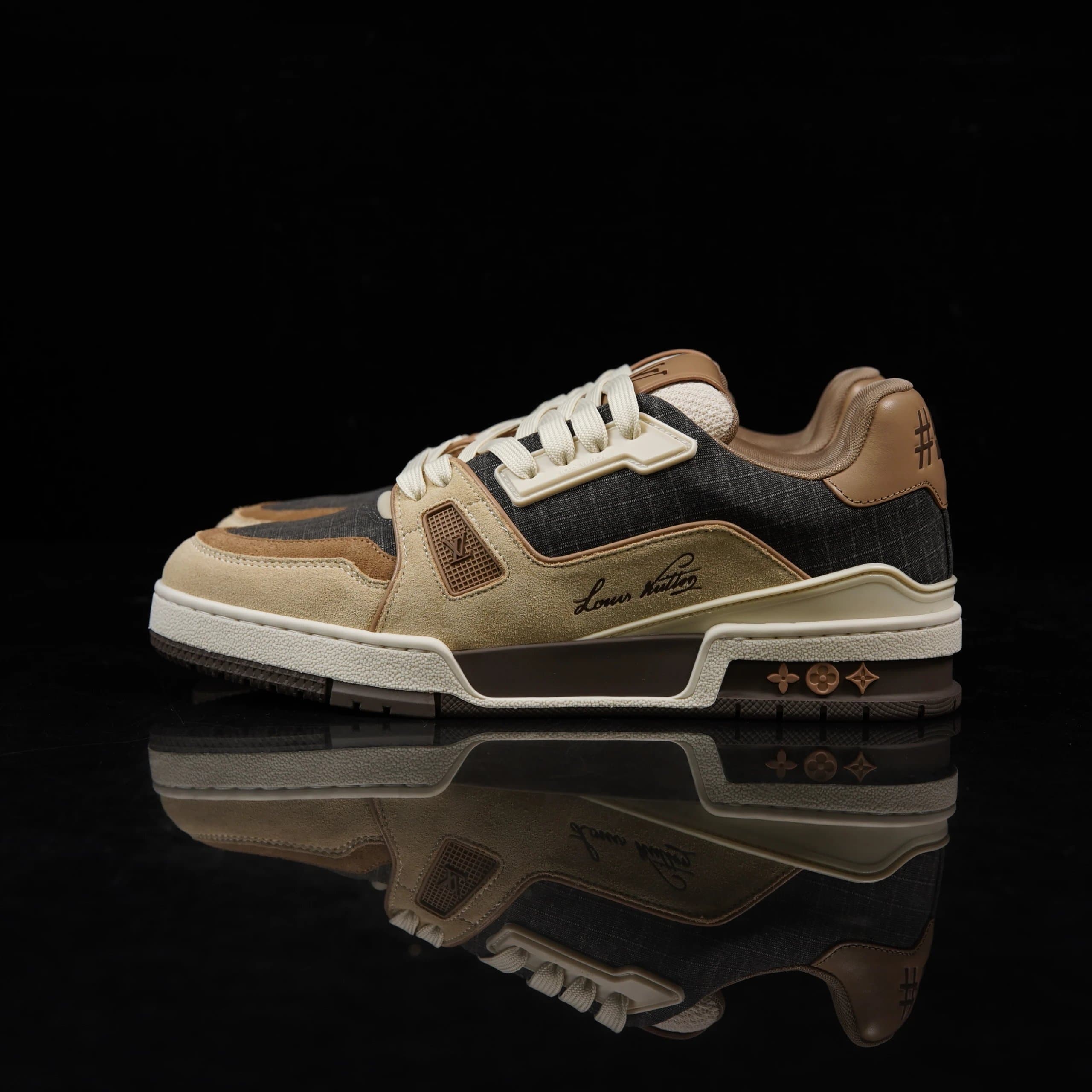Louis Vuitton LV Trainer Monogram Brown — 尺码备注 · Iv 棕色