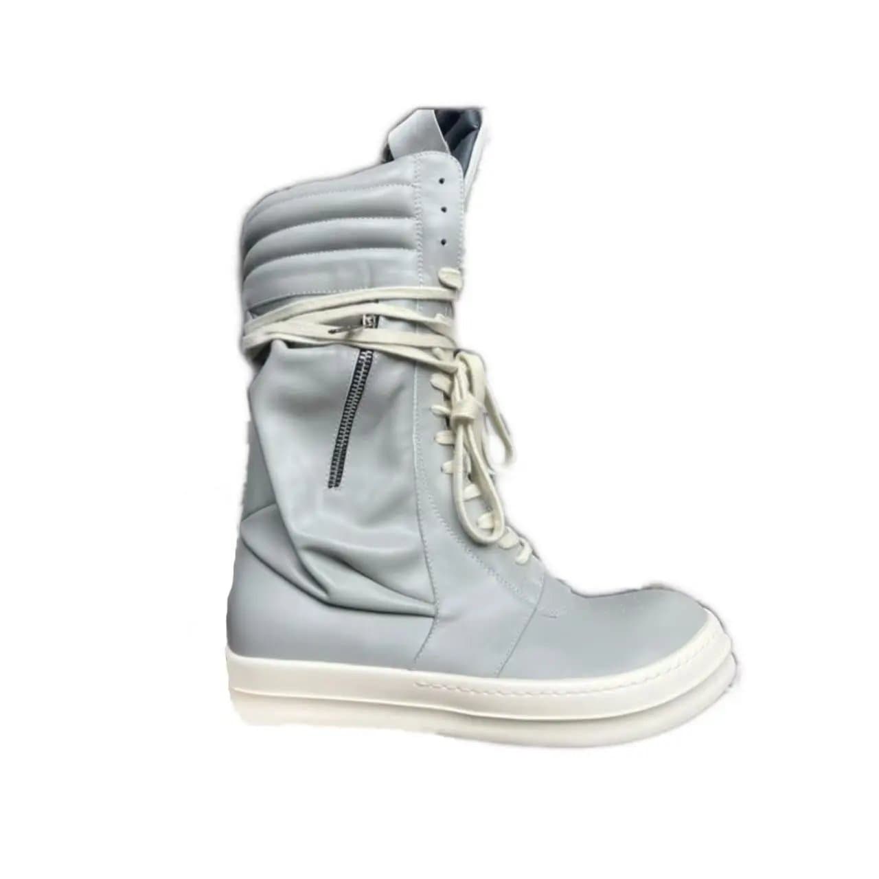 Rick Owens Drkshdw Boot Quilted Cuff