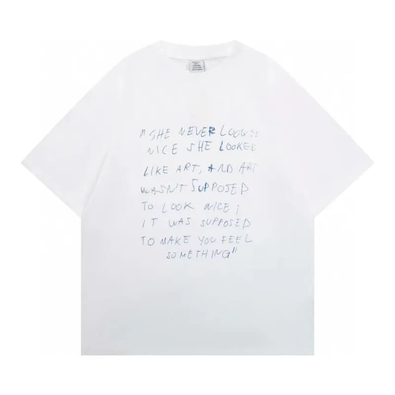 Vetements T-Shirt Web URL Print — 99