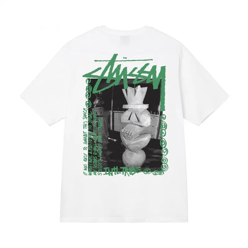 Stüssy × Anti Social Social Club Graphic Tee Inhale This Space