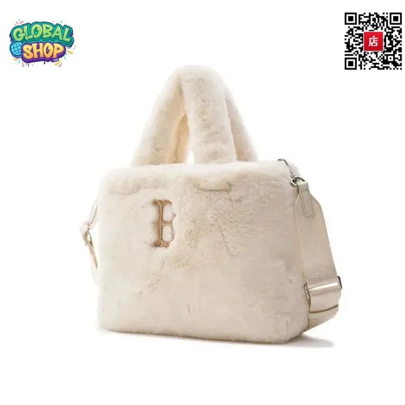 Balenciaga City Bag Shearling