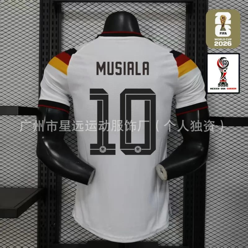 Germany 2026 World Cup Jersey Musiala #10