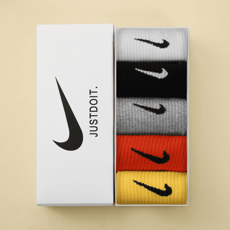 Nike Socks 5-Pack Logo Socks