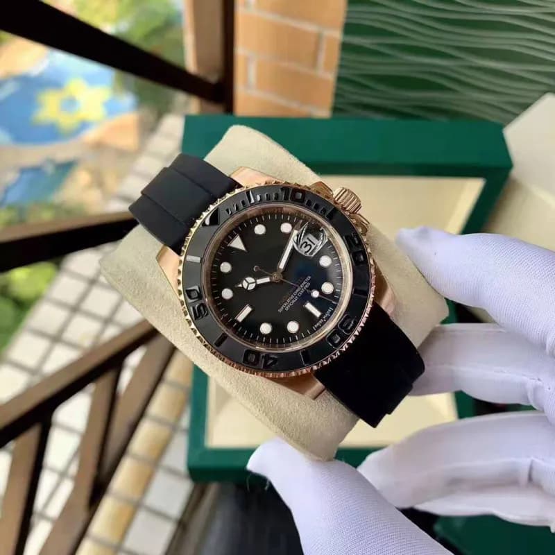 Rolex Submariner Date Black Dial with Rose Gold Bezel