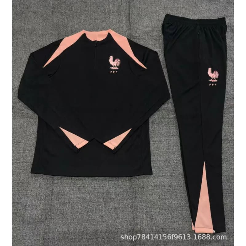 Training Set Black with Beige Accents