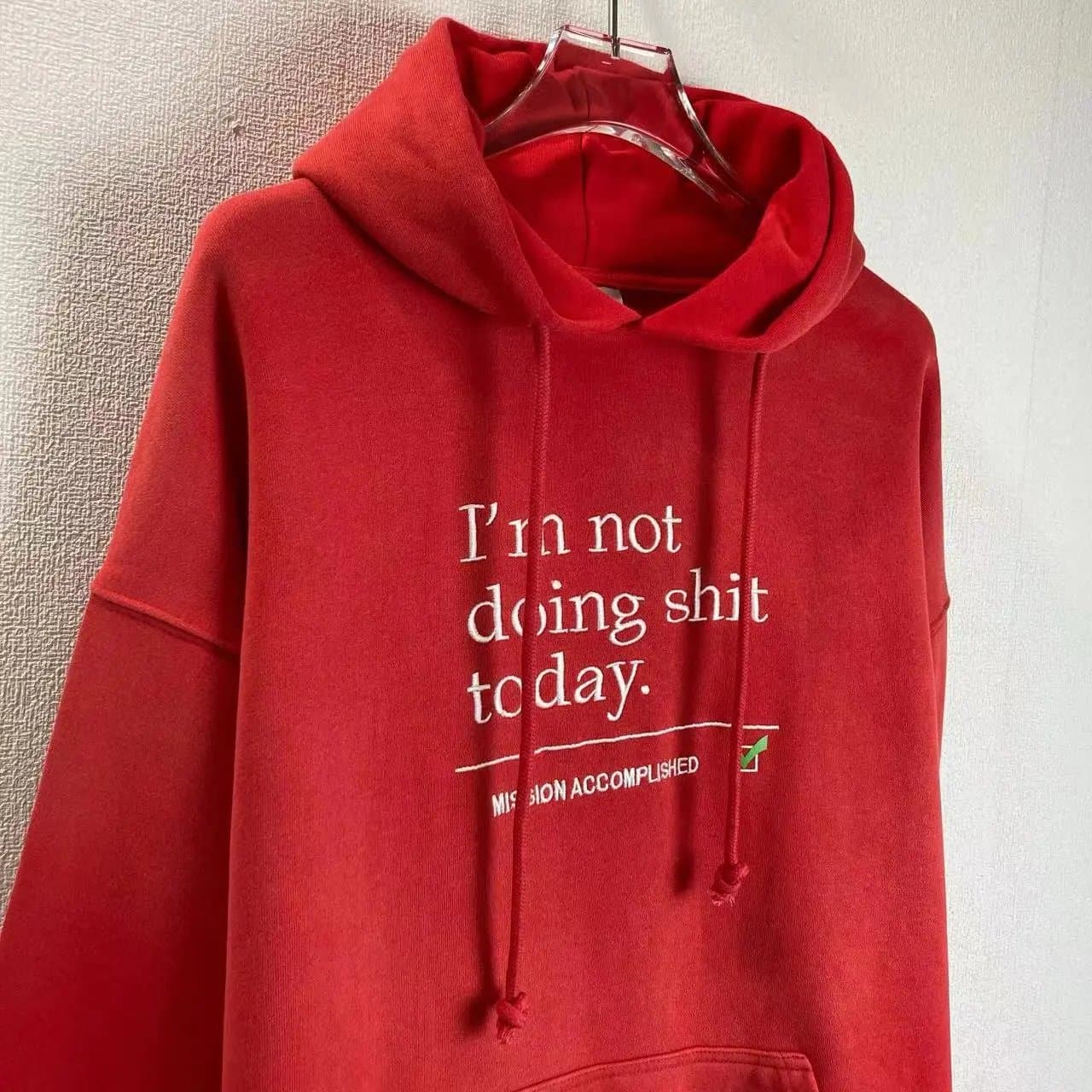 Off-White Zip-Up Hoodie Distressed Logo — V25