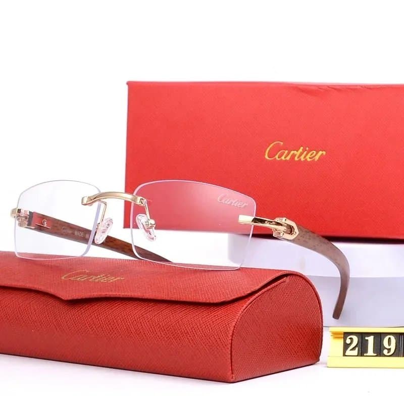 Cartier Sunglasses Rectangular Rimless — 13