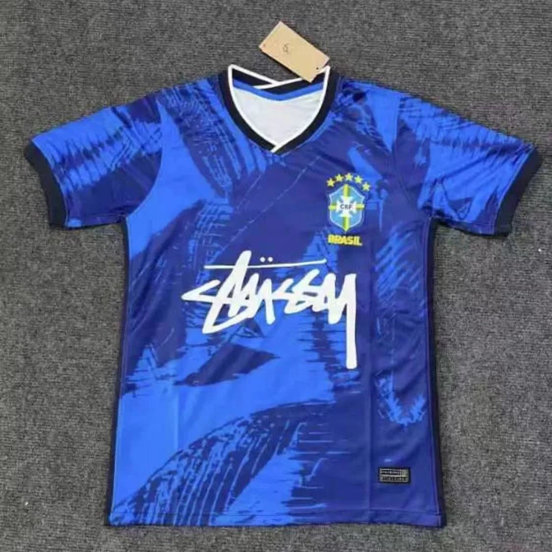 Stüssy × Nike Brazil National Team Jersey Stussy x CBF Collaboration