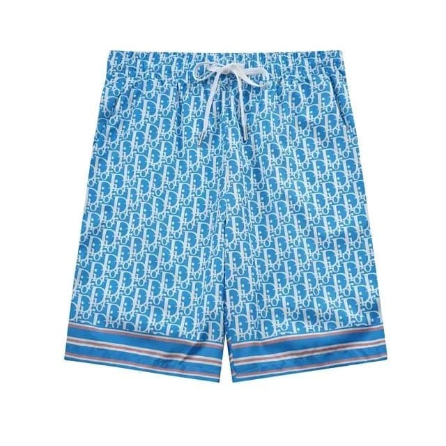 Dior Logo-Print Shorts Oblique Pattern
