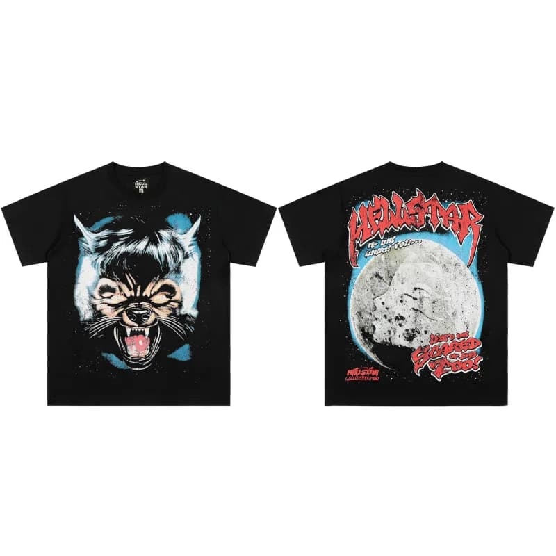 Hellstar Ribcage Tee Skeleton Print — ss3128