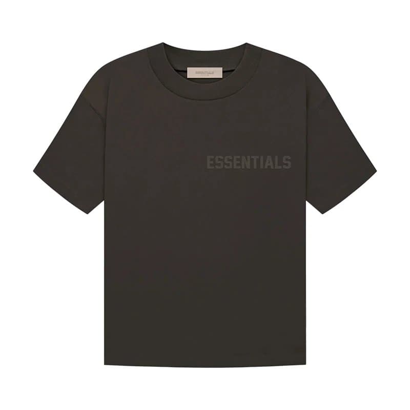 Fear of God Essentials Logo Tee Essentials — 黑灰色