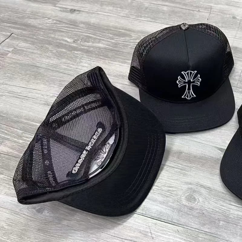 Chrome Hearts Trucker Hat Cross Logo