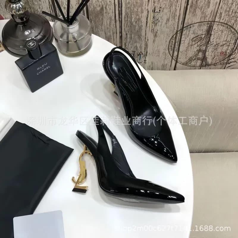 Saint Laurent Kate Slingback Patent Leather