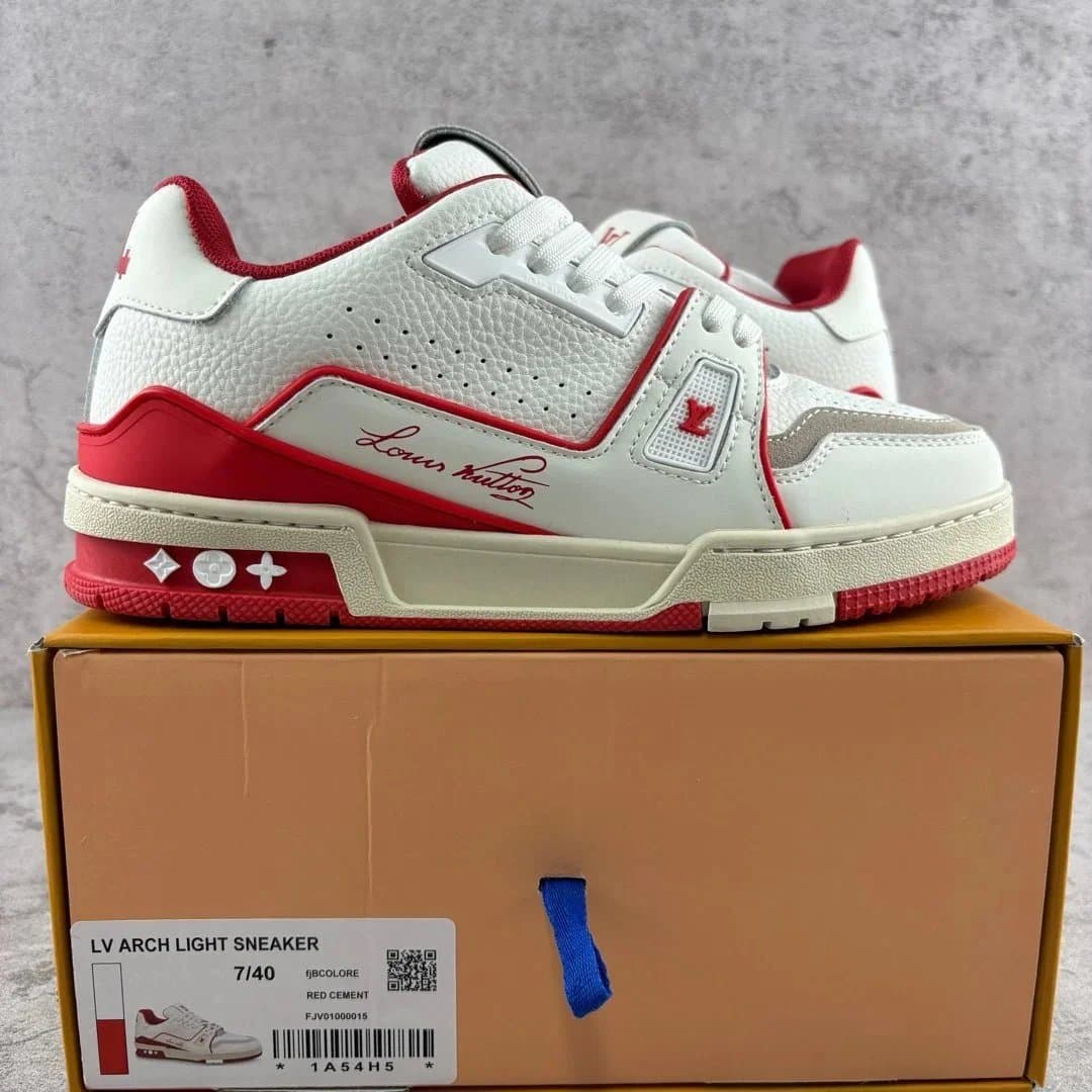 Louis Vuitton LV Arch Light Sneaker Red Cement