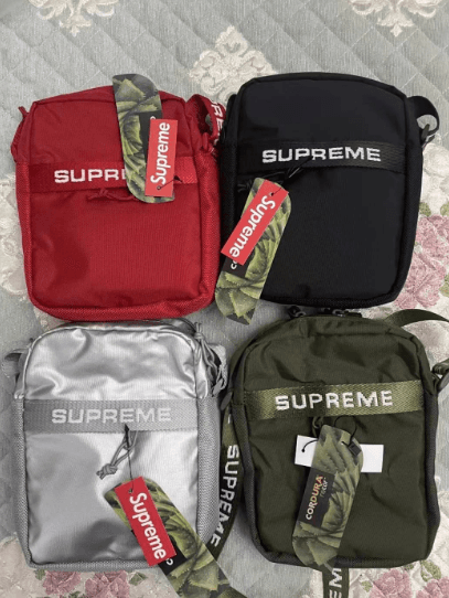 Supreme Backpack Logo Print — 下单请备注颜色，没有颜色随机发货，不接受无理由退货 · 08