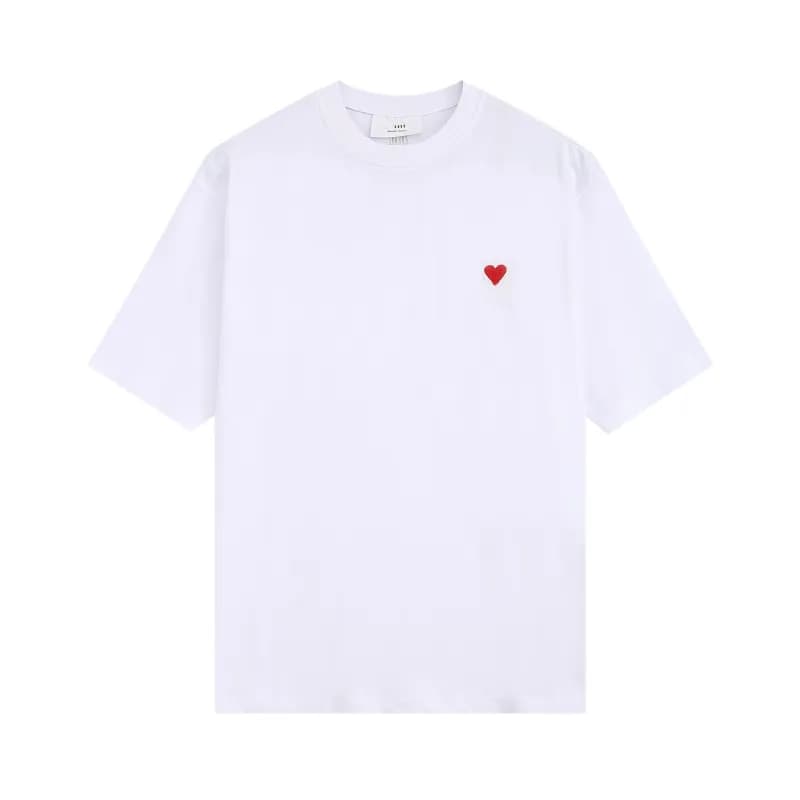 JW Anderson Polo Shirt Heart Logo — 白色【111小爱心款】