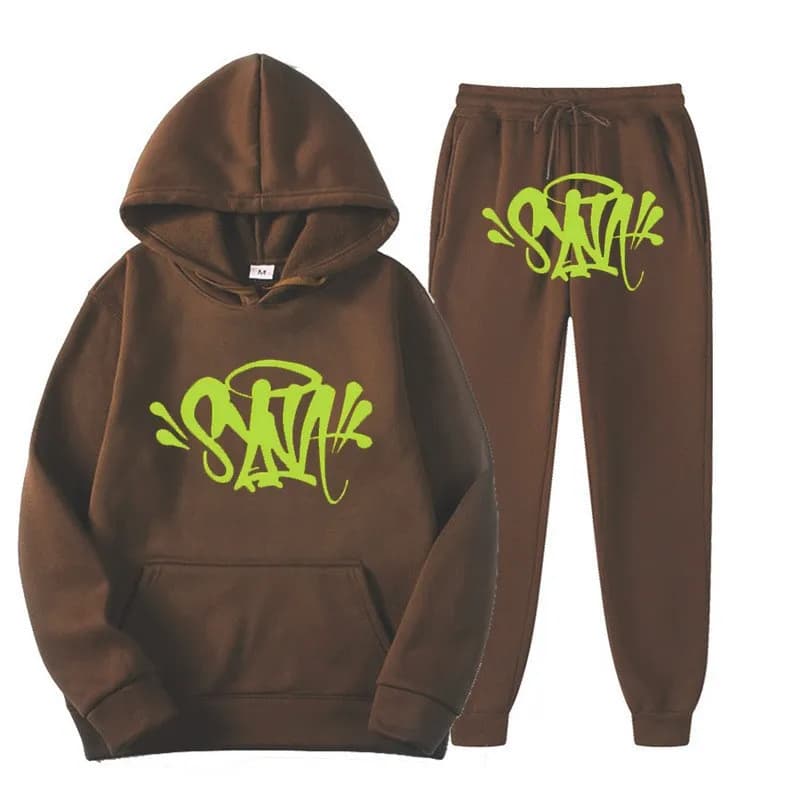 Corteiz Hoodie and Joggers Set Graffiti Logo — A17 Coffee