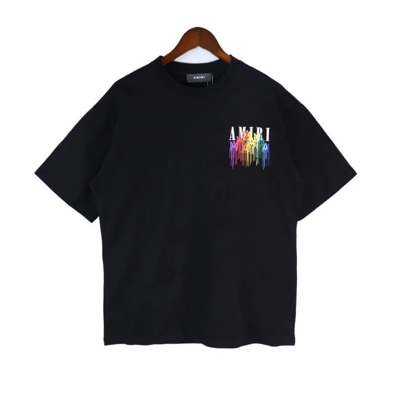 Off-White Graphic T-Shirt Amiri Script Print — 2155 黑