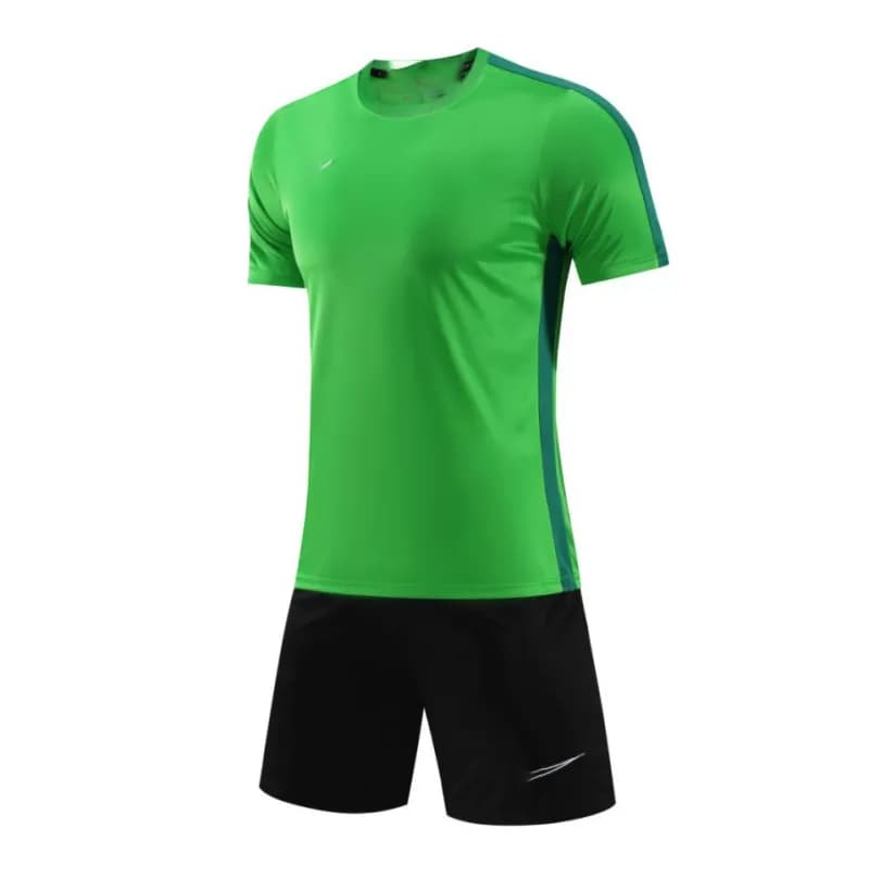 Nike Training Jersey and Shorts Set Dynamic Print — 005绿色