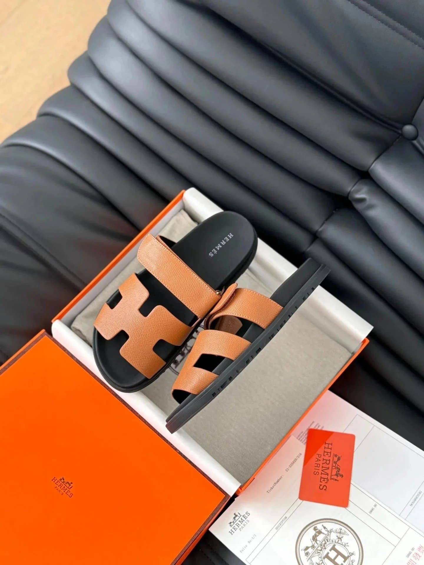 Hermès Oran Sandal Epsom Leather