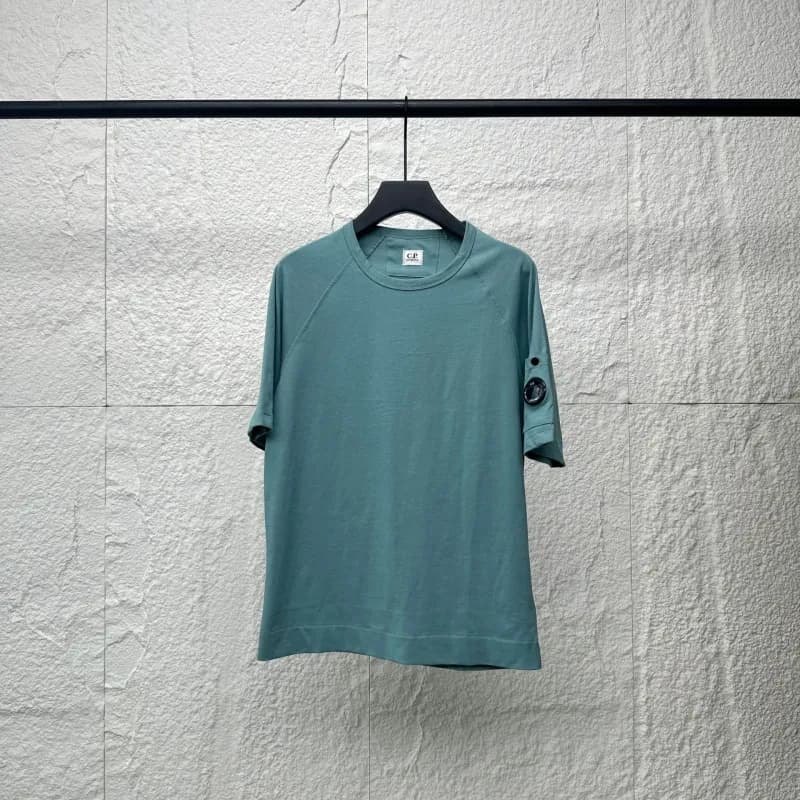 C.P. Company C.P. Program 4 Tee Box Logo — 9001 Powder Lake Green