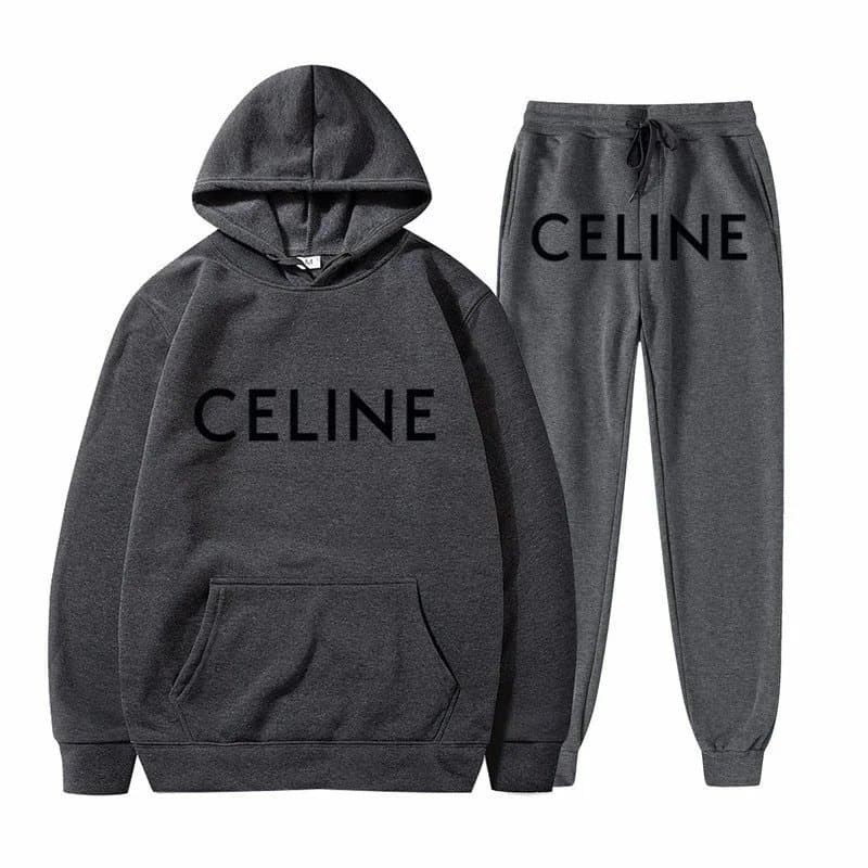 Celine Logo Joggers White Logo — 21