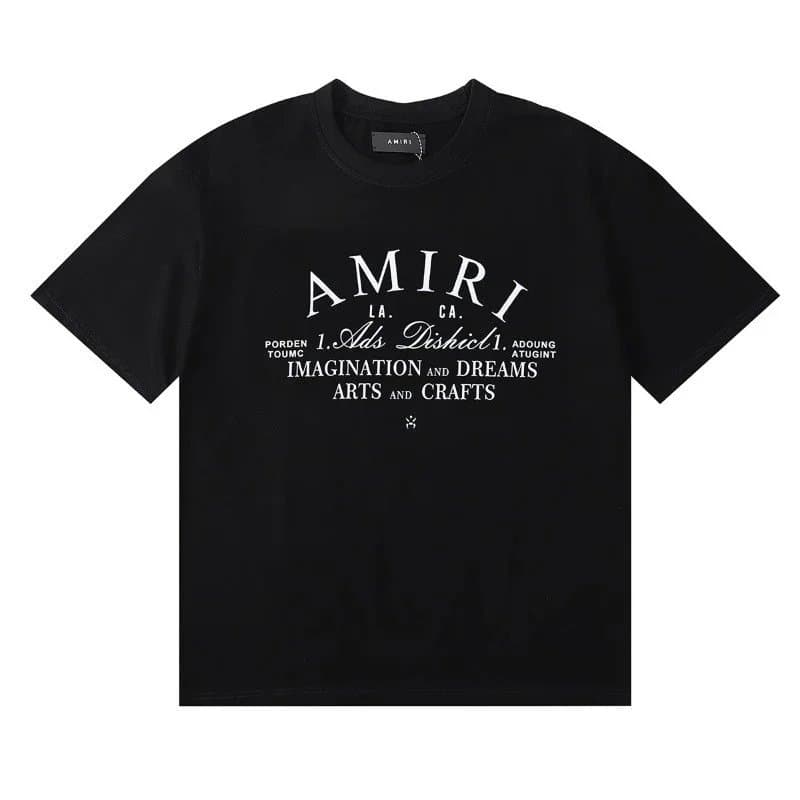 Amiri Graphic Tee Logo Print — 23