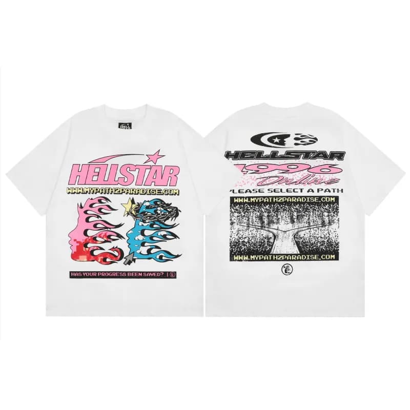 Graphic Tee The Future Is Hellstar — 【280优质量】款式十八（白色）