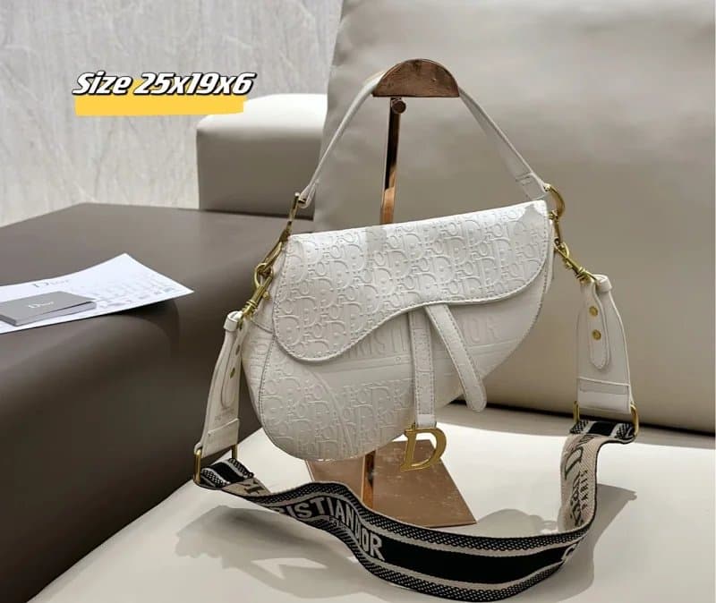 Dior Saddle Bag Oblique Logo