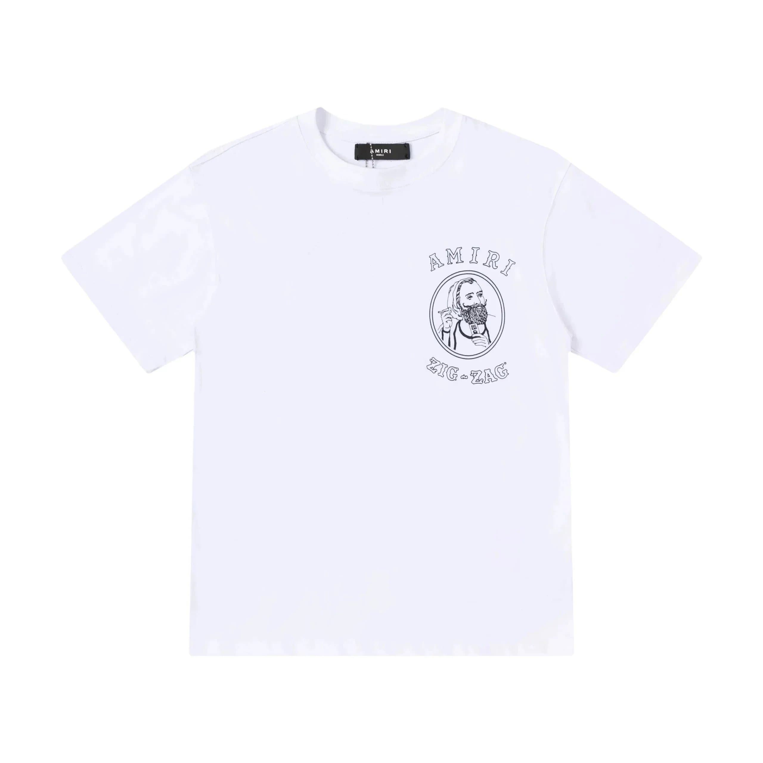 Amiri Graphic Tee Engineered 20 Print — 14