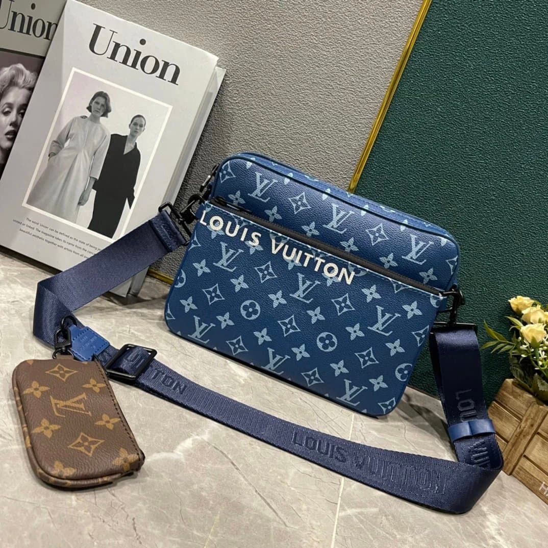 Louis Vuitton Multi Pochette Accessories Monogram Empreinte — 25.0 x 18.5 x 7.0 CM · 24