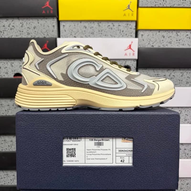Dior B22 Silver Logo — B30 79