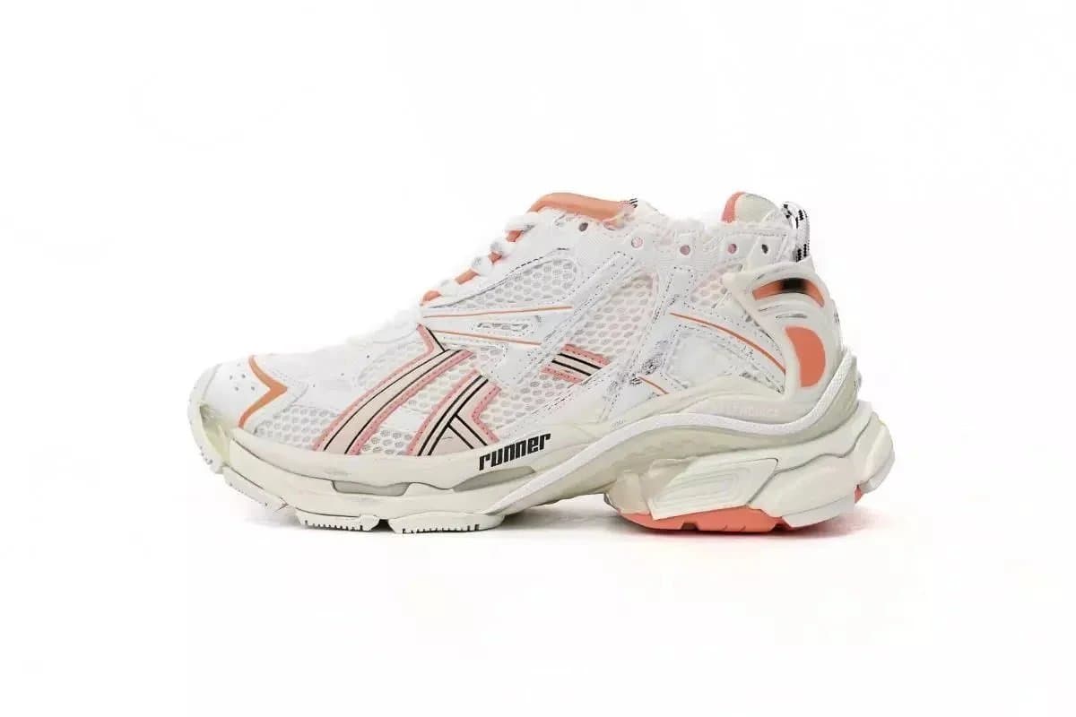 Balenciaga Triple S Graffiti — White Orange