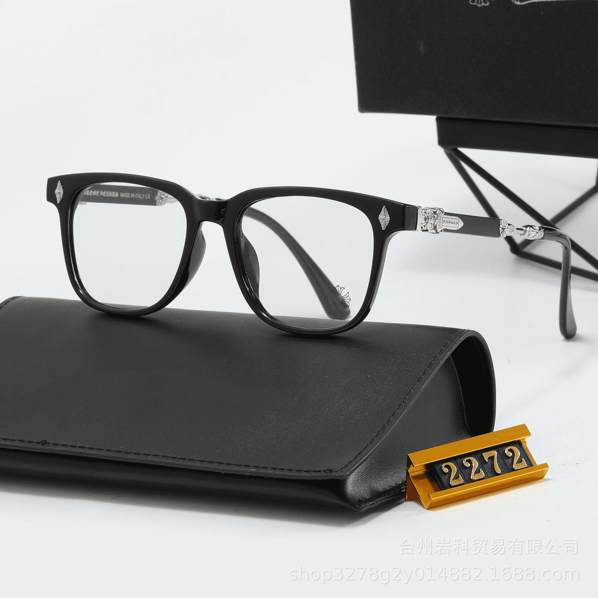 Chrome Hearts Sunglasses Case Set Logo-Embossed — 25