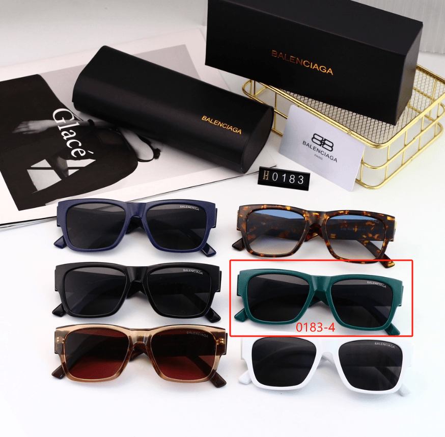 Balenciaga Square Sunglasses H0183-4