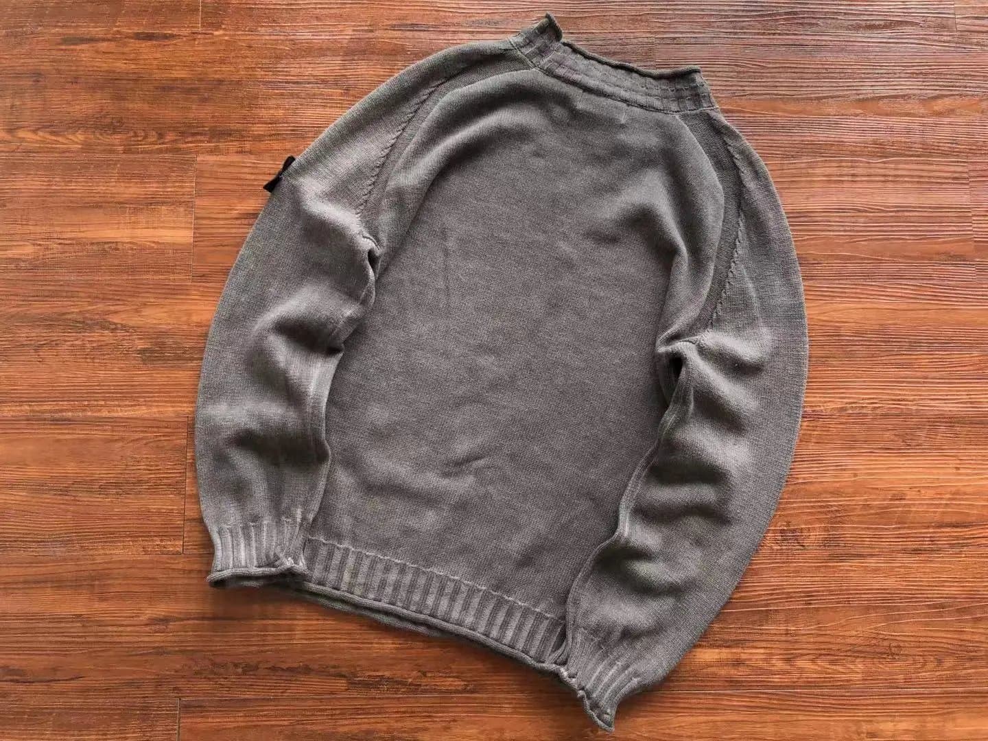 Stone Island Zip-Up Knit Sweater Classic — 12