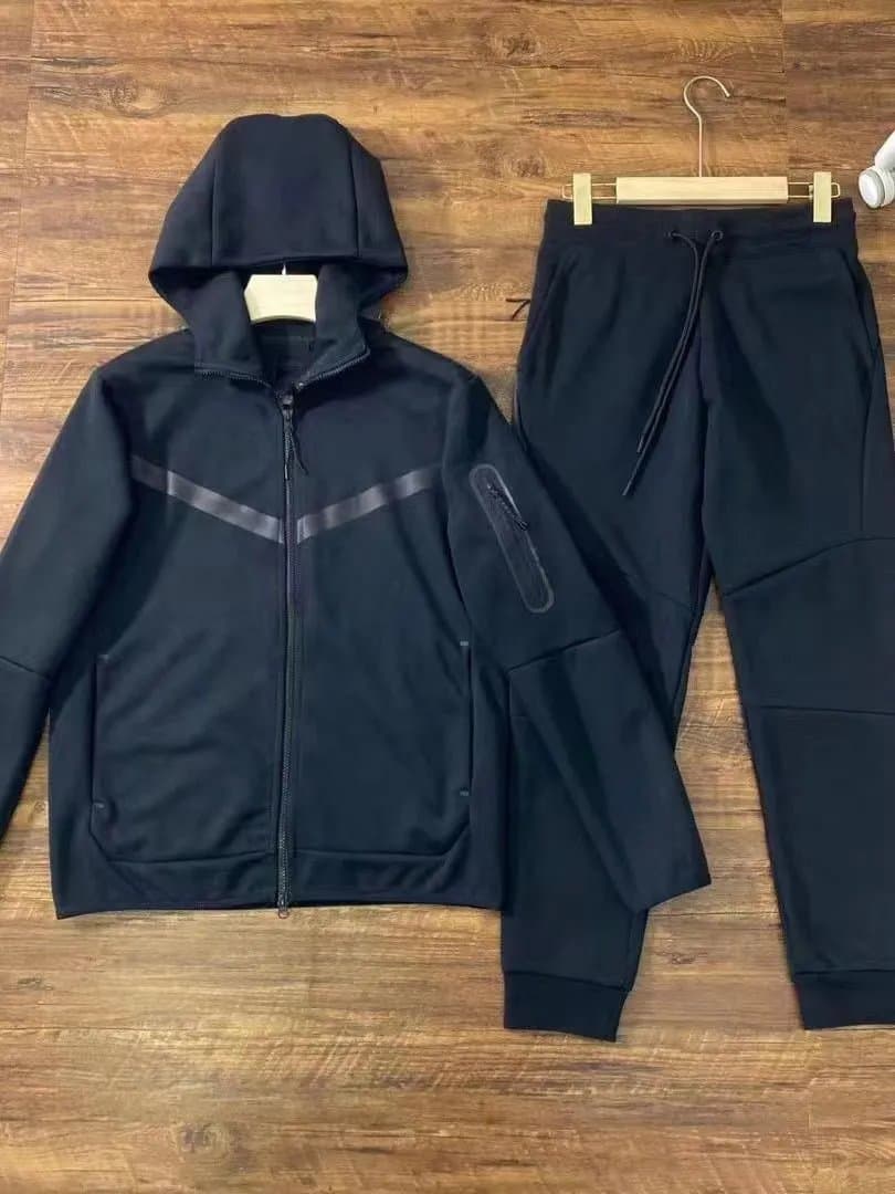 Nike Crewneck Sweatshirt Solid Black — 黑色3