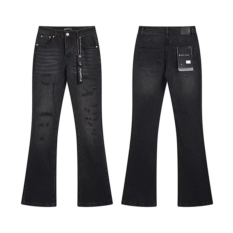 Straight-Leg Jeans Light Wash — PD-K69高质量带标