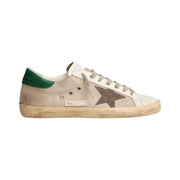 Golden Goose Superstar Distressed Beige — 35-45 (Remark: Size info in message☟☟☟） · LightSilverGreen