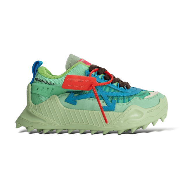 Off-White Industrial Triple White — 36-46 (Remark: Size info in message☟☟☟） · Green and Blue
