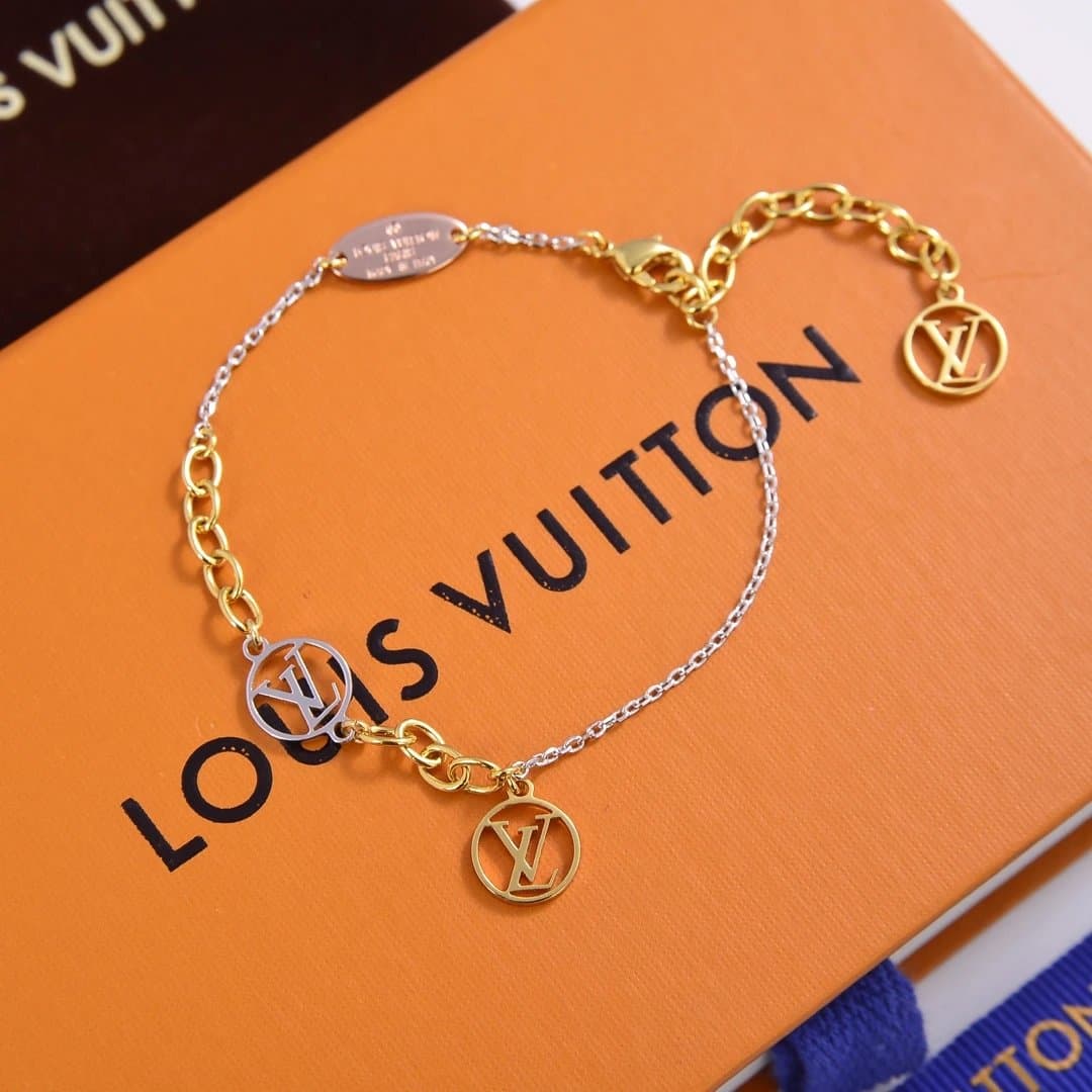 Louis Vuitton Chain Bracelet Monogram Flower — 13