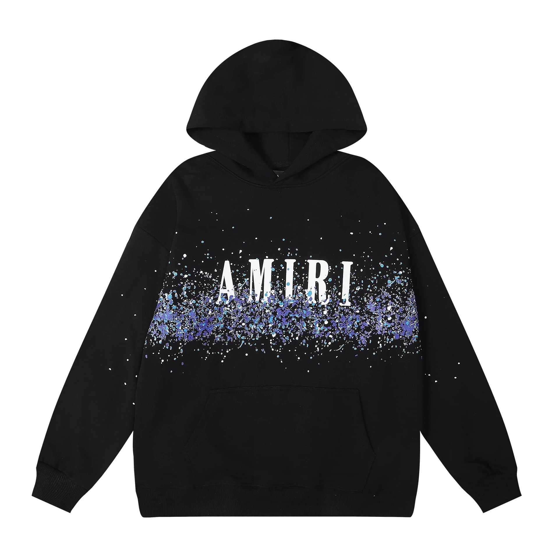Amiri Hoodie Flame Logo — 857 黑色