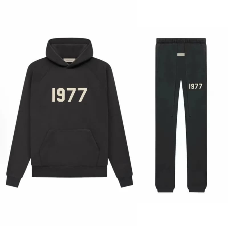 Fear of God Hoodie and Joggers Set 1977 Logo