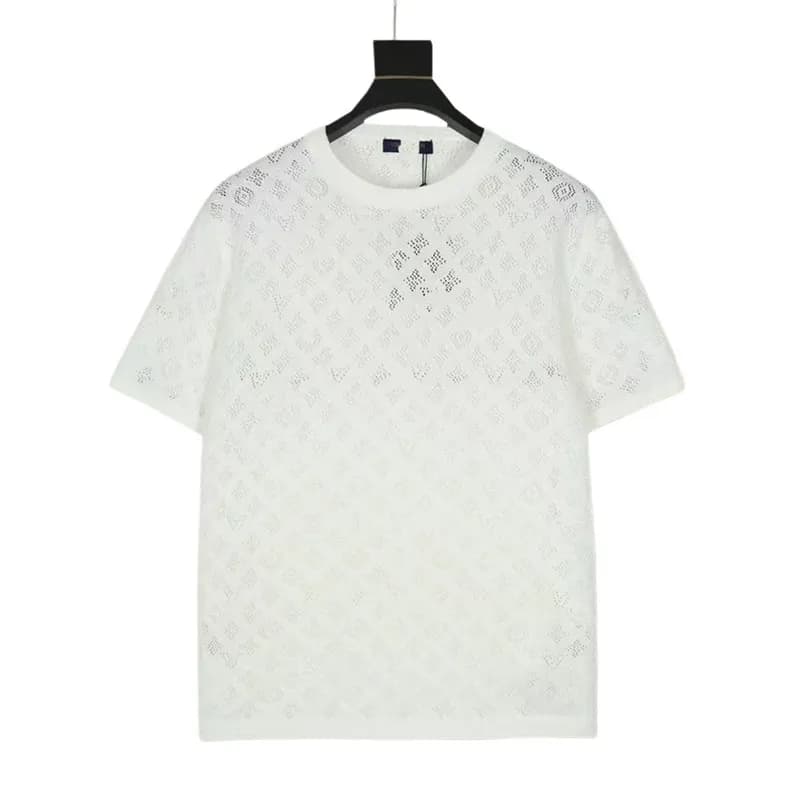 Louis Vuitton Monogram Knit T-Shirt Perforated Monogram