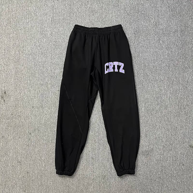 Fear of God Essentials Jogger Oval Logo — 深灰色 823黑紫